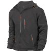 Sweats A Capuche Et Sweat-Shirts LITB | Homme Sweat A Capuche Zippe Veste Veste De Survetement Capuche Plein Zippe Sport & Loisir Des Sports Vetement De Rue Estampage A Chaud Basique Vetement De Rue Casual Hiver