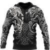 Sweats A Capuche Et Sweat-Shirts LITB | Homme Sweat A Capuche Capuche Graphic Dragon Imprimer Du Quotidien Des Sports Vetement De Rue 3D Effet Casual Grand Et Grand Sport Printemps Ete Vetement Tenue Pulls Capuche