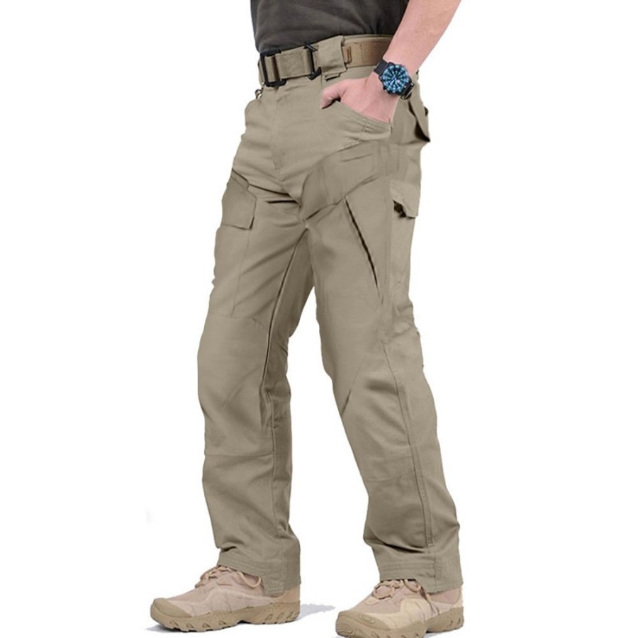 Bas Pour Hommes LITB | Homme Pantalon Cargo Pantalon Tactique Pantalon Poche Plein Confort Respirable Exterieur Du Quotidien Sortie Mode Decontractees