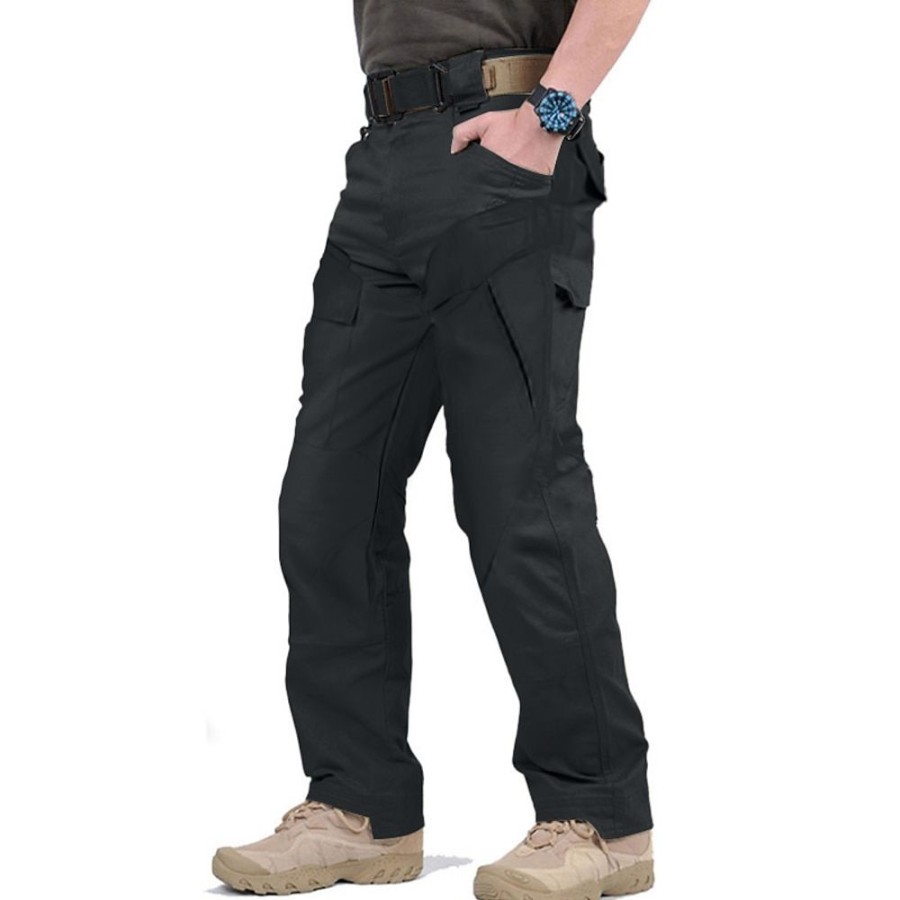 Bas Pour Hommes LITB | Homme Pantalon Cargo Pantalon Tactique Pantalon Poche Plein Confort Respirable Exterieur Du Quotidien Sortie Mode Decontractees