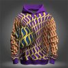 Sweats A Capuche Et Sweat-Shirts LITB | Graphic Geometrique Homme Mode 3D Effet Sweat A Capuche Sport Exterieur Vacances Vetement De Rue Sweats A Capuche Manche Longue Capuche Imprimer Poche Avant Printemps & Automne Designer