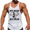 T-Shirts Et Debardeurs Pour Hommes LITB | Graphic Muscle On A Rien Sans Rien Sportif Du Quotidien Design Homme 3D Effet Debardeur Top T-Shirt Sans Manches Pour Hommes Sport Exterieur Vacances Gymnastique T-Shirt