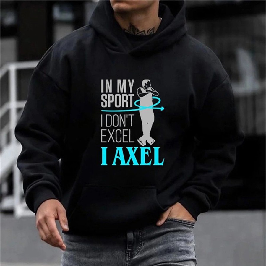 Sweats A Capuche Et Sweat-Shirts LITB | Lettre Imprimes Photos Mode Sweat A Capuche Vacances Sortie Vetement De Rue Sweats A Capuche Manche Longue Capuche Imprimer Printemps & Automne Designer Sweat A Capuche