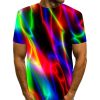 T-Shirts Et Debardeurs Pour Hommes LITB | Homme T Shirt Tee Chemise Graphic A Imprime Col Rond 3D Effet Grande Taille Du Quotidien Sortie Manche Courte Imprimer Vetement Tenue Basique Vetement De