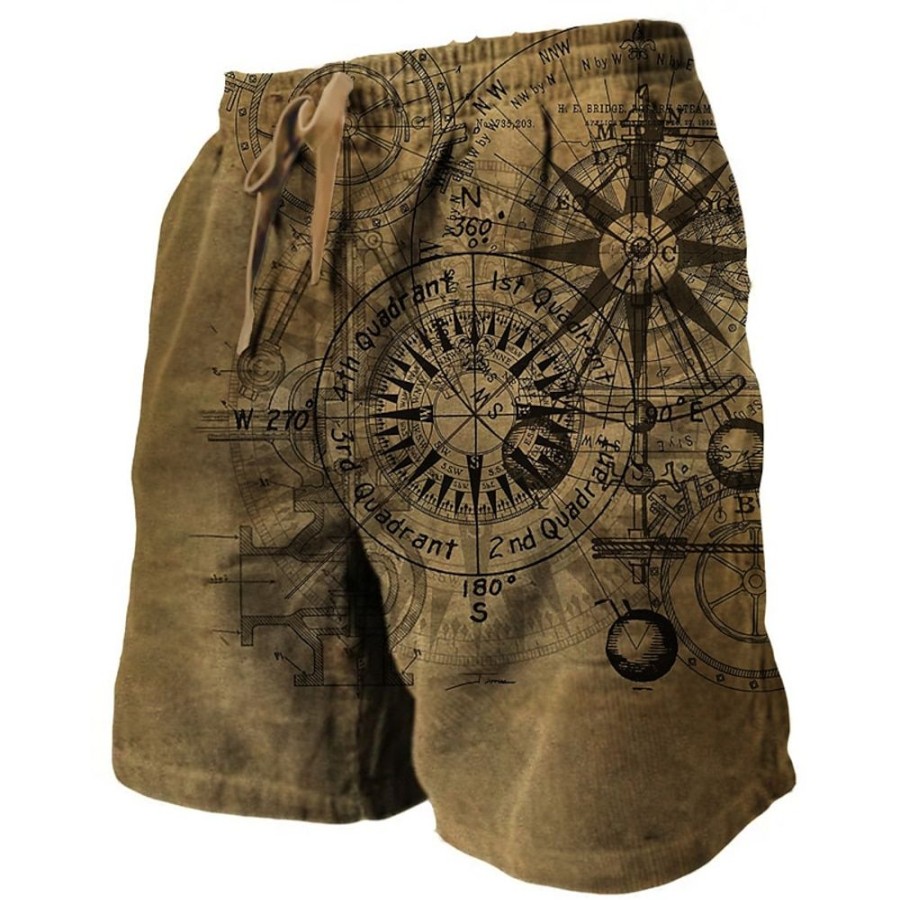 Bas Pour Hommes LITB | Homme Short De Survetement Short De Plage Short En Eponge Cordon Taille Elastique Impression 3D Imprimes Photos Respirable Doux Court Du Quotidien Vacances Vetement De Rue Melange De Coton