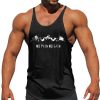 T-Shirts Et Debardeurs Pour Hommes LITB | Graphic Muscle On A Rien Sans Rien Sportif Du Quotidien Design Homme 3D Effet Debardeur Top T-Shirt Sans Manches Pour Hommes Sport Exterieur Vacances Gymnastique T-Shirt