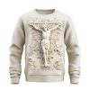 Sweats A Capuche Et Sweat-Shirts LITB | Graphic Jesus Homme Mode 3D Effet Sweat A Capuche Vacances Sortie Vetement De Rue Sweats Manche Longue Col Ras Du Cou Imprimer Printemps & Automne Designer Sweat A Capuche