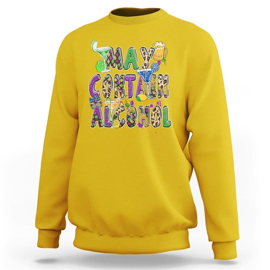 Sweats A Capuche Et Sweat-Shirts LITB | Carnaval Graphique Lettre Mode Homme Impression 3D Pull Sweat Vacances Vacances Sortir Sweats Col Rond Imprime Printemps& Sweat A Capuche De Createur D Automne