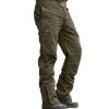 Bas Pour Hommes LITB | Homme Pantalon Cargo Pantalon Cargo Pantalon Tactique Multi Poche Jambe Droite Plein Confort Respirable Casual Du Quotidien Vacances Sportif Mode