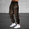 Bas Pour Hommes LITB | Homme Joggings Pantalon Jogger Pantalon Cordon Taille Elastique Impression 3D Imprimes Photos Confort Respirable Sport Exterieur Casual Du Quotidien Melange De Coton Eponge Vetement De Rue Design