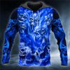 Sweats A Capuche Et Sweat-Shirts LITB | Homme Sweat A Capuche Capuche Cranes Imprimes Photos Imprimer Du Quotidien Des Sports 3D Effet Basique Vetement De Rue Design Printemps & Automne Vetement Tenue Pulls Capuche Pulls Molletonnes Bleu