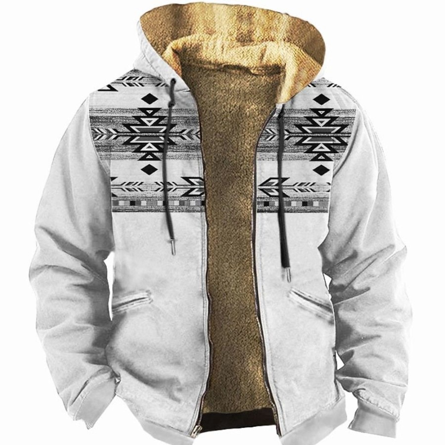 Sweats A Capuche Et Sweat-Shirts LITB | Graphic Argyle Homme Du Quotidien 3D Effet Sweat A Capuche Vacances Sortie Sweats A Capuche Manche Longue Capuche Imprimer Automne Hiver Designer Sweat A Capuche