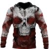 Sweats A Capuche Et Sweat-Shirts LITB | Cranes Mexique Homme Mode 3D Effet Sweat A Capuche Halloween Vacances Vetement De Rue Sweats A Capuche Manche Longue Capuche Imprimer Printemps & Automne Designer Sweat A Capuche Rouge