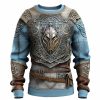 Sweats A Capuche Et Sweat-Shirts LITB | Graphic Armure Homme Mode 3D Effet Sweat A Capuche Vacances Sortie Vetement De Rue Sweats Col Ras Du Cou Imprimer Printemps & Automne Designer Sweat A Capuche