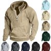 Sweats A Capuche Et Sweat-Shirts LITB | Homme Sweat A Capuche Sweat A Capuche Quart Zippe Sweat A Capuche Tactique Capuche Plein Sport & Loisir Du Quotidien Vacances Vetement De Rue Frais