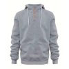 Sweats A Capuche Et Sweat-Shirts LITB | Homme Sweat A Capuche Fonce Capuche Plein Sport & Loisir Du Quotidien Vacances Vetement De Rue Frais Decontractees Printemps & Automne Vetement Tenue Pulls Capuche