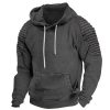 Sweats A Capuche Et Sweat-Shirts LITB | Homme Sweat A Capuche Tactique Clair Capuche Plein Sport & Loisir Du Quotidien Vacances Vetement De Rue Frais Decontractees Printemps & Automne Vetement Tenue Pulls Capuche Pulls