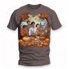 T-Shirts Et Debardeurs Pour Hommes LITB | Graphic Bande Dessinee Potiron Du Quotidien Design Retro Vintage Homme 3D Effet T Shirt Tee Sport Exterieur Vacances Sortie Halloween T-Shirt Manche Courte Col Ras Du Cou Chemise Printemps Gris Fonce