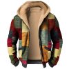 Sweats A Capuche Et Sweat-Shirts LITB | Graphic Bloc De Couleur Homme Du Quotidien 3D Effet Sweat A Capuche Vacances Sortie Sweats A Capuche Manche Longue Capuche Imprimer Automne Hiver Designer Sweat A Capuche