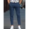 Bas Pour Hommes LITB | Homme Pantalon Chino Pantalon Chino Plisse Zippe Plein Confort Respirable Exterieur Du Quotidien Sortie Melange De Coton Mode Decontractees