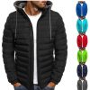 Vetements D'Exterieur Pour Hommes LITB | Homme Manteau D Hiver Veste D Hiver Doudoune Veste Matelassee Sport Exterieur Course Jogging Chaud Couleur Unie Doudoune