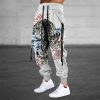 Bas Pour Hommes LITB | Homme Joggings Pantalon Jogger Pantalon Cordon Taille Elastique Impression 3D Animal Tigre Imprimes Photos Confort Sport Exterieur Casual Du Quotidien Melange De Coton Vetement De Rue Design