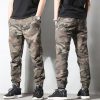 Bas Pour Hommes LITB | Homme Pantalon Cargo Pantalon Cargo Pantalon Camouflage Poche Camouflage Confort Respirable Exterieur Du Quotidien Sortie Mode Decontractees