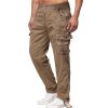 Bas Pour Hommes LITB | Homme Pantalon Cargo Pantalon Cargo Poche Plein Confort Respirable Exterieur Du Quotidien Sortie Mode Decontractees