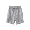 Bas Pour Hommes LITB | 100% Lin Homme Short Short En Lin Short D Ete Cordon Taille Elastique Poche Avant Plein Confort Respirable Court Casual Du Quotidien Vacances Mode Style Classique