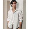 Boutique De Linge LITB | Homme Chemise Lin Chemise Couleur Unie Col Col Rabattu Casual Du Quotidien Manche Longue Bouton Bas Vetement Tenue Mode Du Quotidien Leger Chic Et Moderne