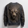 Sweats A Capuche Et Sweat-Shirts LITB | Graphic Animal Homme Mode 3D Effet Sweat A Capuche Vacances Sortie Vetement De Rue Sweats Col Ras Du Cou Imprimer Printemps & Automne Designer Sweat A Capuche