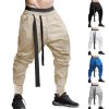 Bas Pour Hommes LITB | Homme Joggings Pantalon Jogging Poche Cordon Taille Elastique Plein Confort Respirable Exterieur Du Quotidien Sortie Mode Decontractees