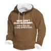 Sweats A Capuche Et Sweat-Shirts LITB | Graphic Lettre Homme Mode 3D Effet Sweat A Capuche Vacances Sortie Vetement De Rue Sweats A Capuche Manche Longue Capuche Imprime Toison Automne Hiver Designer Sweat A Capuche