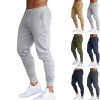 Bas Pour Hommes LITB | Homme Jogging Jogging Pantalon Pantalon De Survetement Bas Couleur Pleine Mode Cordon Basique Effile Vetements Aptitude Exercice Physique Spectacle Fonctionnement