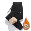 Bas Pour Hommes LITB | Homme Pantalon En Molleton Joggings Pantalon Jogging Pantalons D Hiver Pantalon Poche Plein Confort Respirable Exterieur Du Quotidien Sortie 100% Coton Mode Decontractees Jambe Droite E