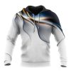 Sweats A Capuche Et Sweat-Shirts LITB | Homme Sweat A Capuche Capuche Bloc De Couleur Imprimes Photos Imprimer Du Quotidien Des Sports 3D Effet Basique Vetement De Rue Design Printemps & Automne Vetement Tenue Pulls Capuche Pulls Blanche