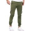 Bas Pour Hommes LITB | Homme Pantalon Cargo Pantalon Cargo Poche Plein Confort Respirable Exterieur Du Quotidien Sortie Mode Decontractees