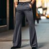 Bas Pour Hommes LITB | Homme Pantalon De Costume Pantalon Evase Pantalon Pantalon De Costume Poche Plein Confort Respirable Exterieur Du Quotidien Sortie Mode Decontractees