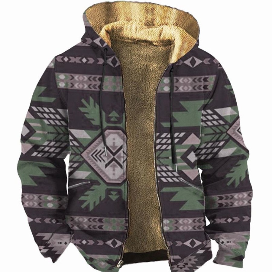 Sweats A Capuche Et Sweat-Shirts LITB | Graphic Boheme Homme Du Quotidien 3D Effet Sweat A Capuche Vacances Sortie Sweats A Capuche Manche Longue Capuche Imprimer Automne Hiver Designer Sweat A Capuche