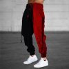 Bas Pour Hommes LITB | Homme Joggings Pantalon Jogger Pantalon Cordon Taille Elastique Ruban Imprimes Photos Confort Respirable Sport Exterieur Casual Du Quotidien Melange De Coton Eponge Vetement De Rue Design