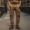 Bas Pour Hommes LITB | Homme Pantalon Cargo Pantalon Cargo Poche Plein Confort Respirable Exterieur Du Quotidien Sortie 100% Coton Mode Decontractees