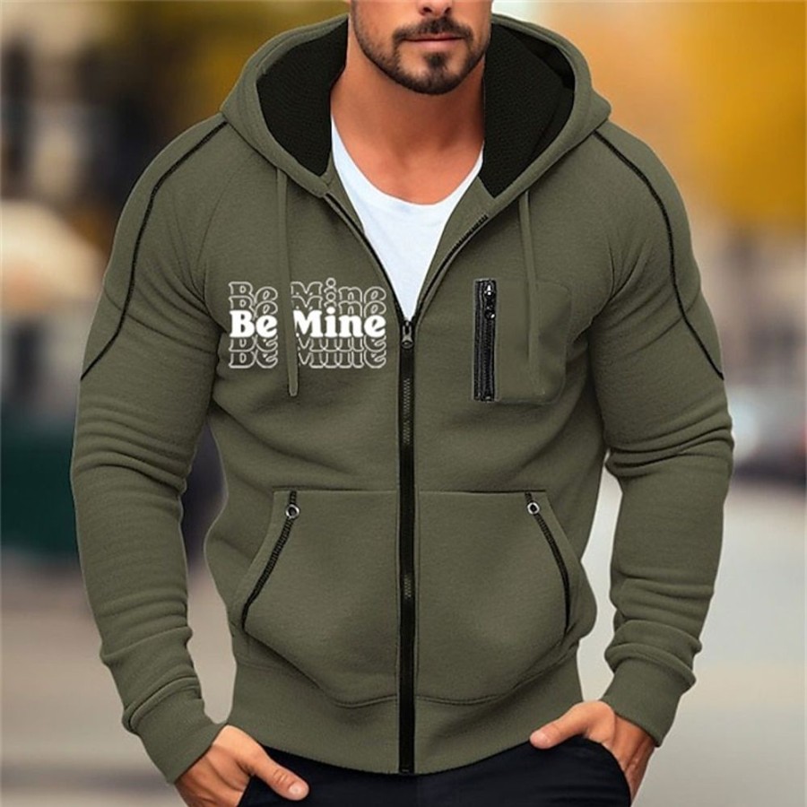 Sweats A Capuche Et Sweat-Shirts LITB | Lettre Imprimes Photos Homme Mode Sweat A Capuche Vacances Sortie Vetement De Rue Sweats A Capuche Manche Longue Capuche Imprimer Printemps & Automne Designer Sweat A Capuche