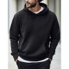 Sweats A Capuche Et Sweat-Shirts LITB | Homme Sweat A Capuche Capuche Plein Poche Sport & Loisir Du Quotidien Vacances Vetement De Rue Frais Decontractees Printemps & Automne Vetement Tenue Pulls Capuche Pulls