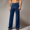 Bas Pour Hommes LITB | Homme Pantalon En Velours Cotele Pantalon Pantalons Decontractes Pantalon En Velours Poche Avant Jambe Droite Plein Confort Entreprise Du Quotidien Vacances Mode Chic Et Moderne