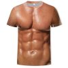 T-Shirts Et Debardeurs Pour Hommes LITB | Homme T Shirt Tee Tee T-Shirts Droles Gr Phic Muscle Col R S Du Cou Col Rond 3D Effet Gr Nde T Ille M Nche Courte Imprimer Vetement Tenue Muscle