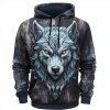 Sweats A Capuche Et Sweat-Shirts LITB | Graphic Animal Homme Mode 3D Effet Sweat A Capuche Sport Exterieur Vacances Vetement De Rue Sweats A Capuche Manche Longue Capuche Imprimer Poche Avant Printemps & Automne Designer Sweat Bleu