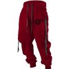 Bas Pour Hommes LITB | Pere Noel Decontractees Homme Impression 3D Joggings Pantalon Jogging Pantalon Exterieur Plein Air Casual Quotidien Noel Polyester S M L Taille Mediale Elasticite Pantalon