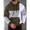 Sweats A Capuche Et Sweat-Shirts LITB | Homme Sweat A Capuche Capuche Bloc De Couleur Poche Sport & Loisir Du Quotidien Vacances Vetement De Rue Frais Decontractees Printemps & Automne Vetement Tenue