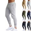 Bas Pour Hommes LITB | Homme Jogging Jogging Pantalon Pantalon De Survetement Bas Couleur Pleine Mode Cordon Basique Effile Vetements Aptitude Exercice Physique Spectacle Fonctionnement