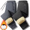 Bas Pour Hommes LITB | Homme Pantalon En Molleton Pantalons D Hiver Pantalon Pantalons Decontractes Poche Plein Confort Respirable Exterieur Du Quotidien Sortie Mode Decontractees